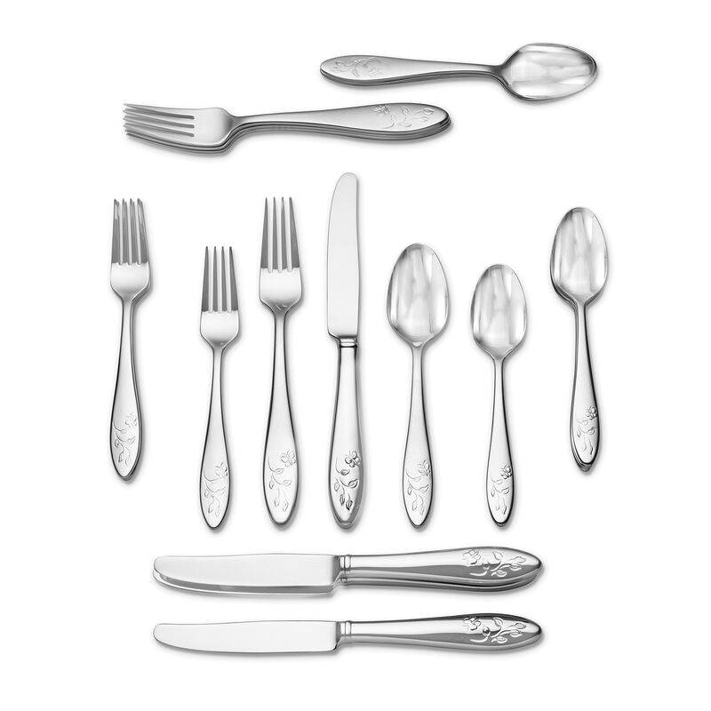 Lenox &quot;Butterfly Meadow&quot; 20-pc. 18/10 Stainless Steel Flatware Set image number 1