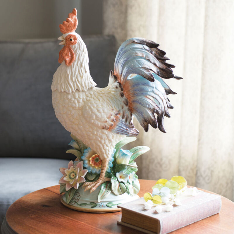 Fitz and Floyd &quot;Toulouse&quot; Rooster Centerpiece image number 3