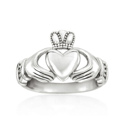 Sterling Silver Claddagh Ring