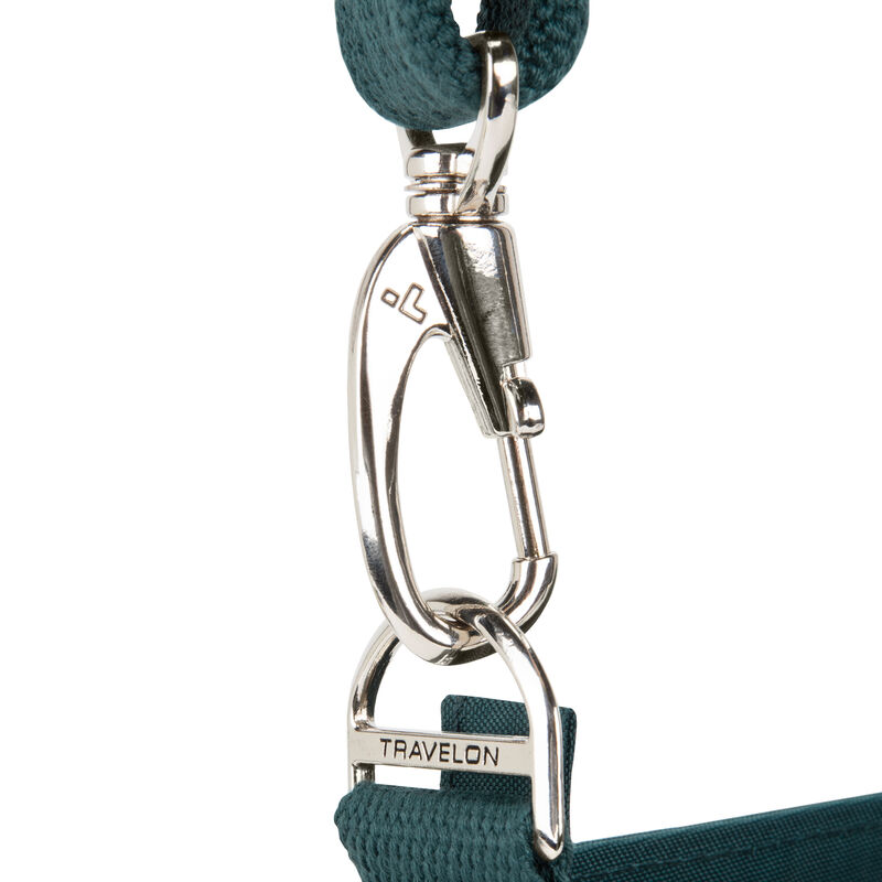 Anti-Theft Essential Patch Pocket Green Crossbody Bag image number 4