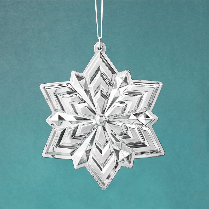 Gorham 2022 Annual Sterling Silver Snowflake Ornament - 53rd Edition image number 7