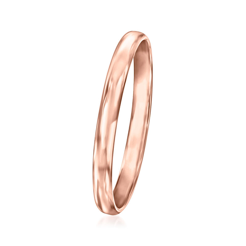 14kt Rose Gold Polished Ring image number 2
