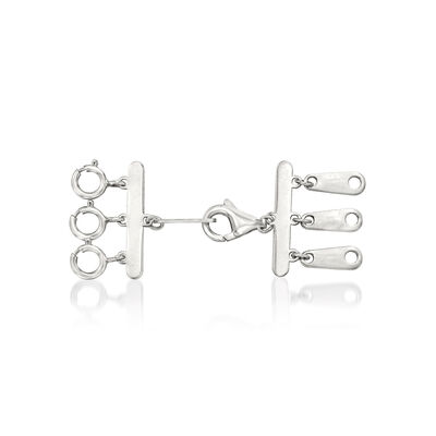 Italian Sterling Silver Layering Clasp