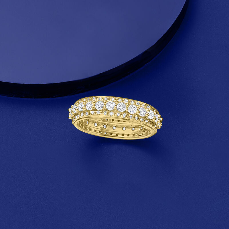 1.50 ct. t.w. Diamond Eternity Band in 14kt Yellow Gold image number 5