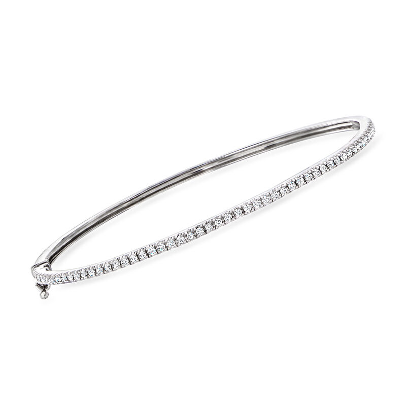 .50 ct. t.w. Diamond Bangle Bracelet in Sterling Silver image number 0