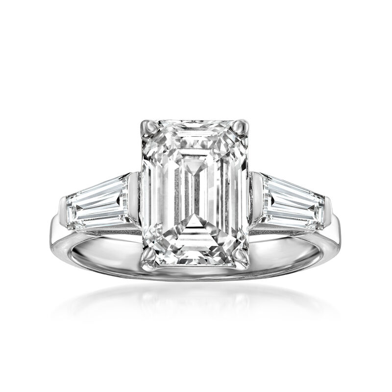 3.50 ct. t.w. Lab-Grown Diamond Ring in Platinum image number 0