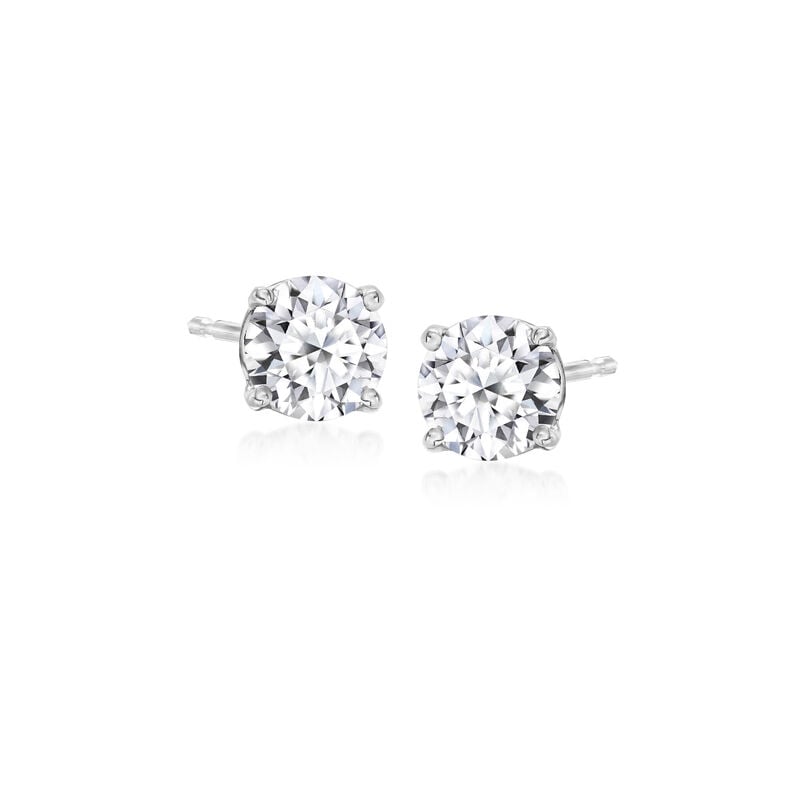 4.00 ct. t.w. Lab-Grown Diamond Stud Earrings in Platinum  image number 0
