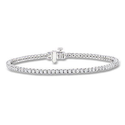 2.00 ct. t.w. Lab-Grown Diamond Tennis Bracelet in Sterling Silver
