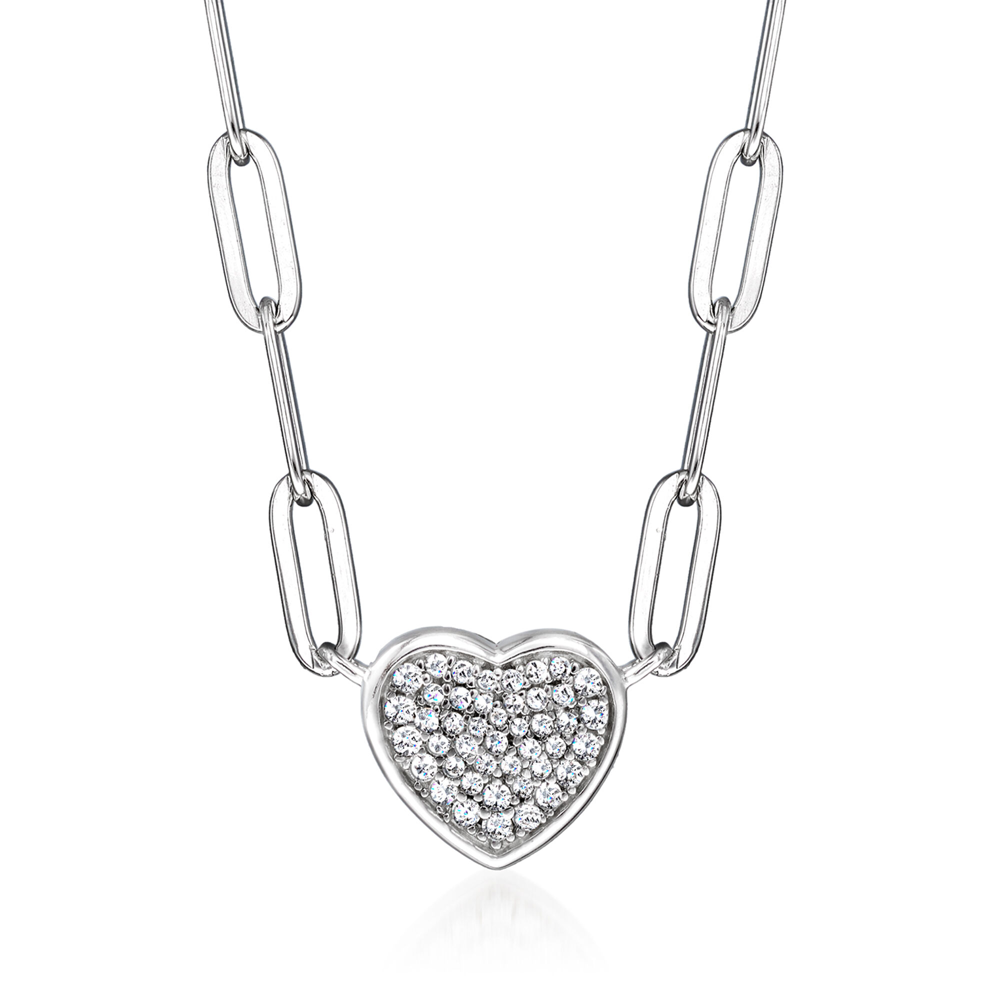 ★SENTIMENTS★ NO.582 [SILVER] CLIP NECKLACE Stamped Sentiment - silver - Paparazzi necklace