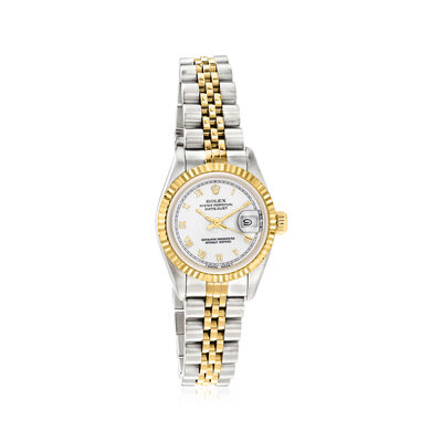 Pre-Owned Rolex Datejust Women's 26mm Automatic Stainless Steel and 18kt Yellow Gold Watch