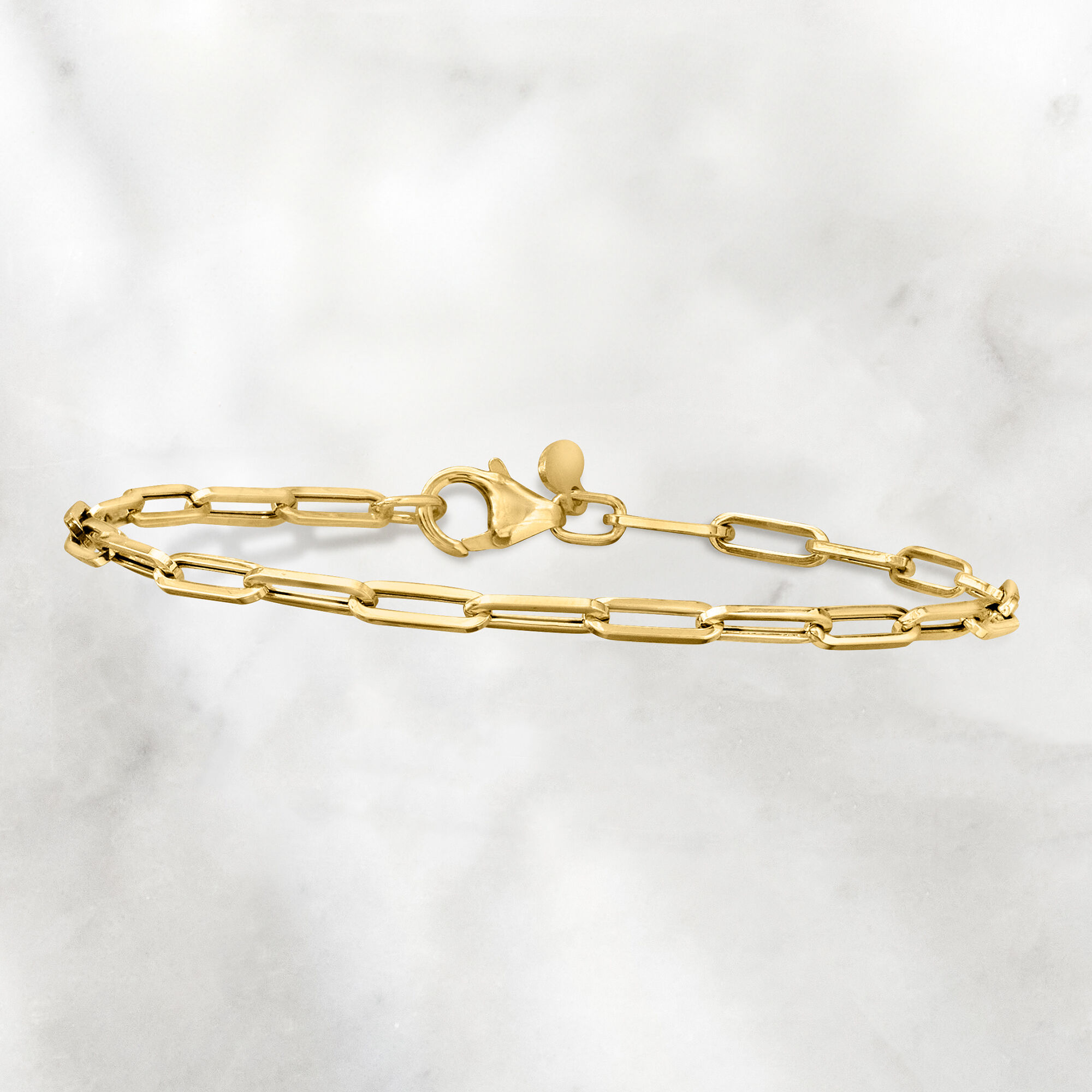 新作！【 Ralph Lauren】Gold-Tone Paperclip Link ブレスレット Lauren Ralph Lauren Gold-Tone Vintage Rose Heart Lock Link