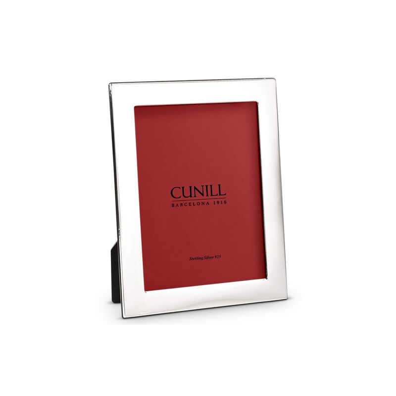 Cunill "Tiffany Plain" Sterling Silver Picture Frame from Italy image number 1