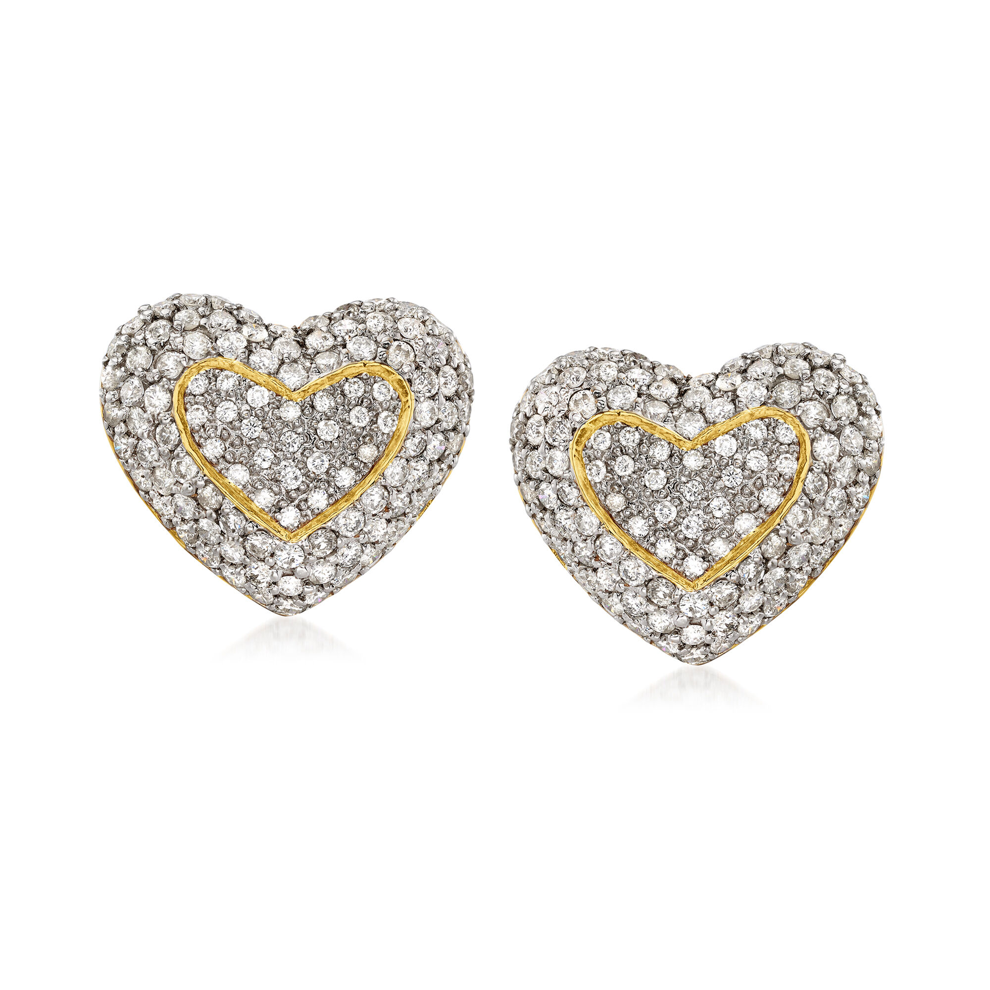 【VINTAGE HOLLYWOOD】Fancy Heart Stone Earrings★ピアス Vintage 1950s Crystal Heart Earrings – ALEXANDRAKING
