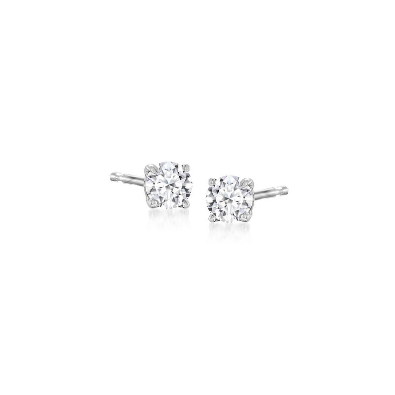 .25 ct. t.w. Lab-Grown Diamond Stud Earrings in 14kt White Gold  image number 0