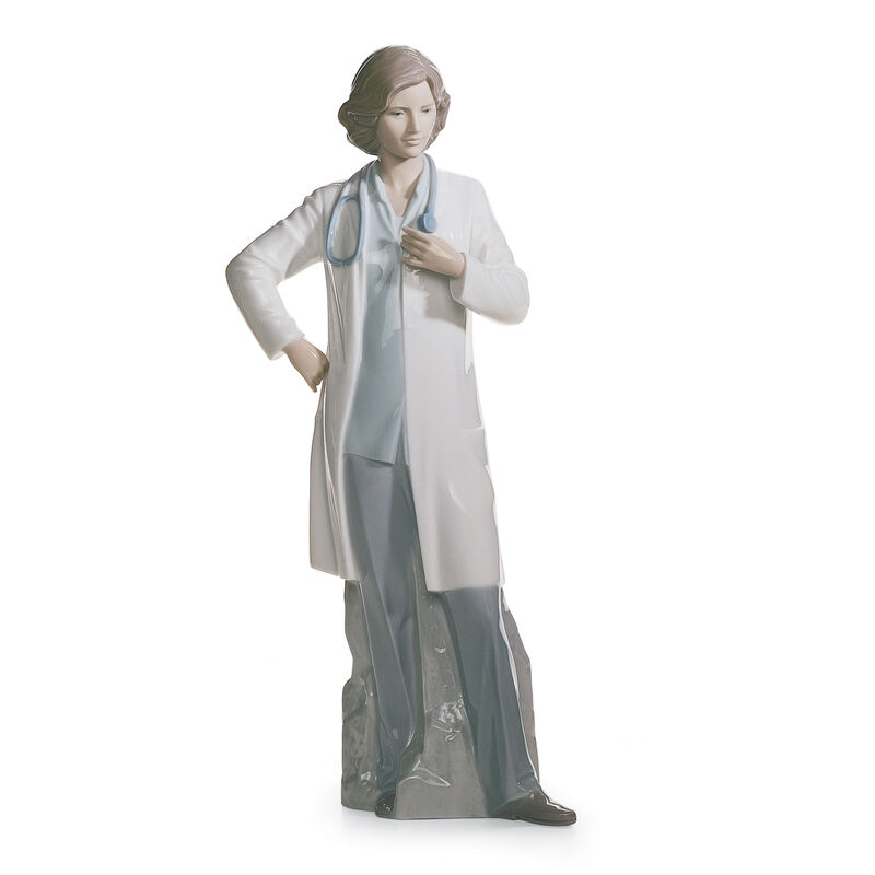 Lladro &quot;Female Doctor&quot; Porcelain Figurine image number 0