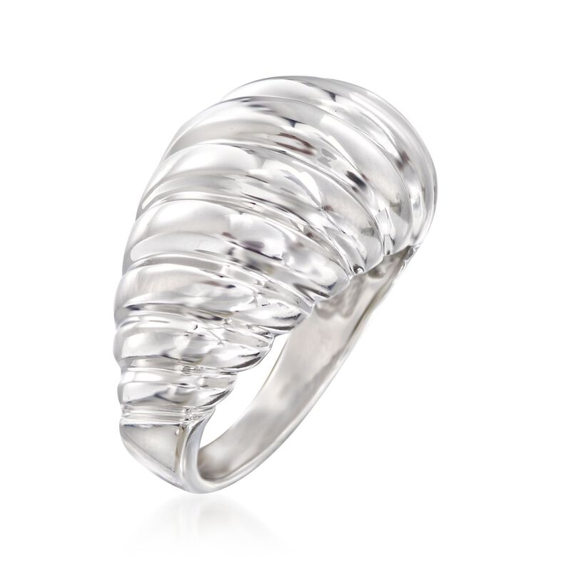 Sterling Silver Shrimp Ring image number 2