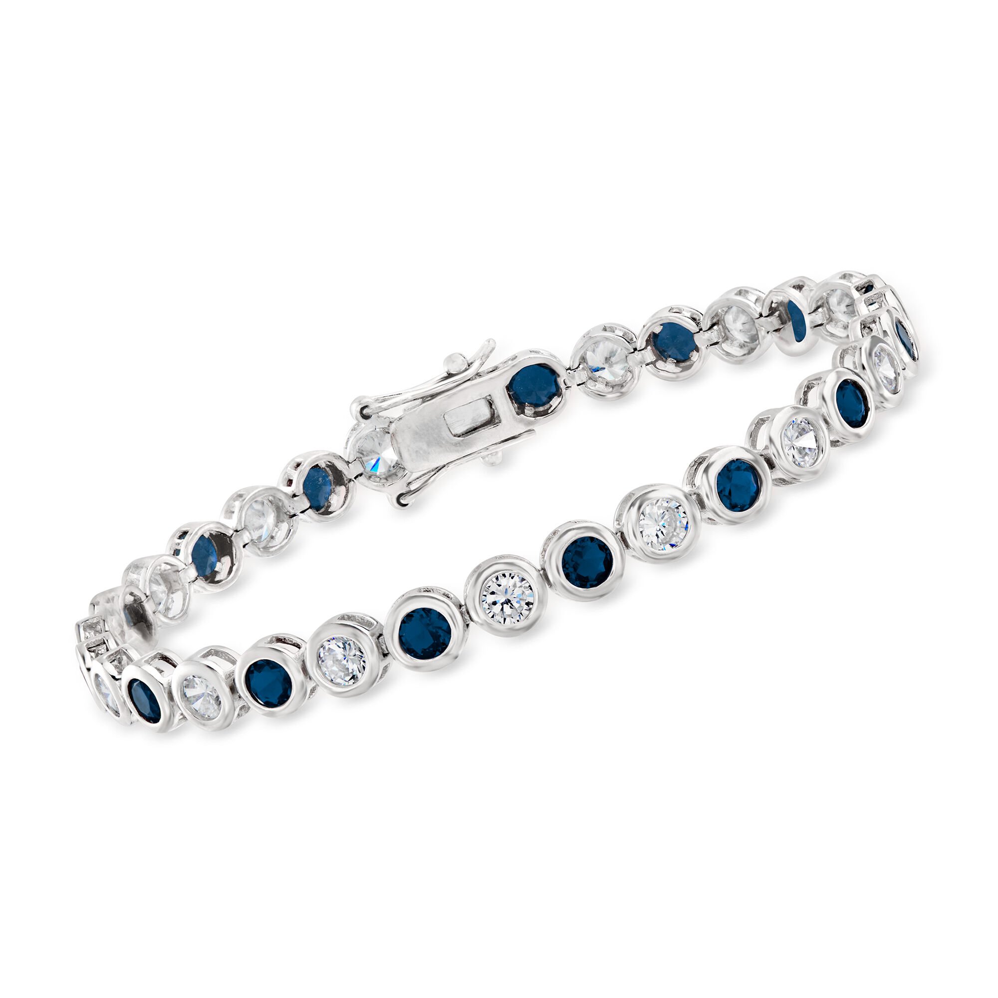 Cubic-Zirconia Tennis Bracelets Cubic-Zirconia Tennis Bracelets
