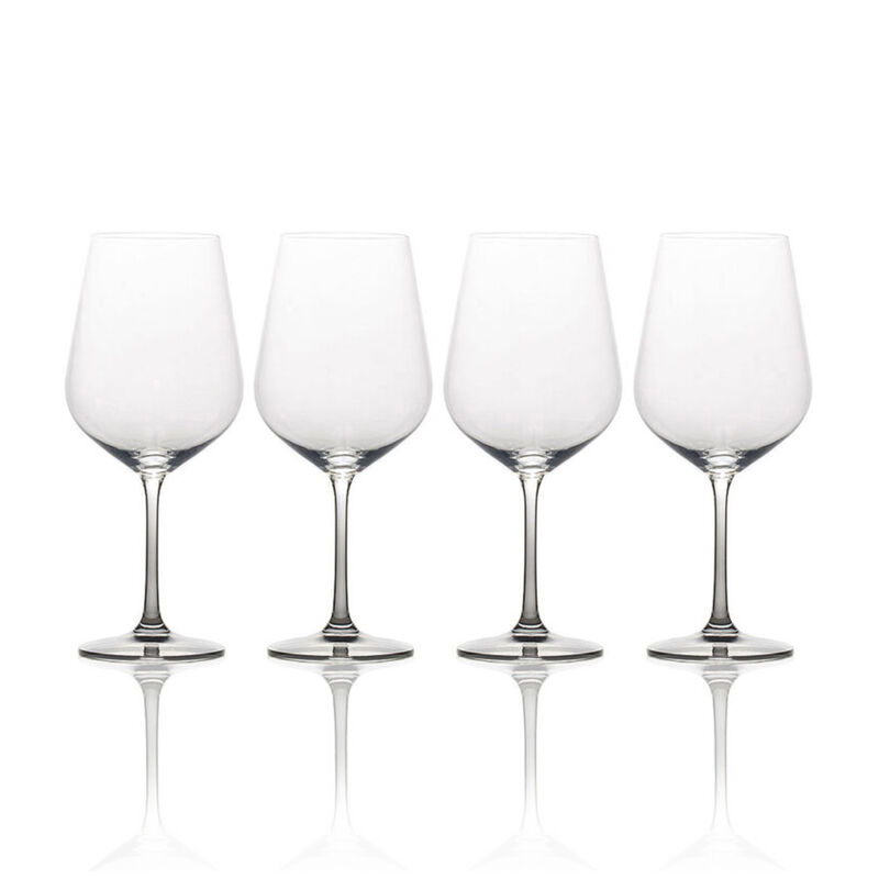 Mikasa &quot;Gianna&quot; Set of 4 Ombre Smoke White Wine Glass image number 0