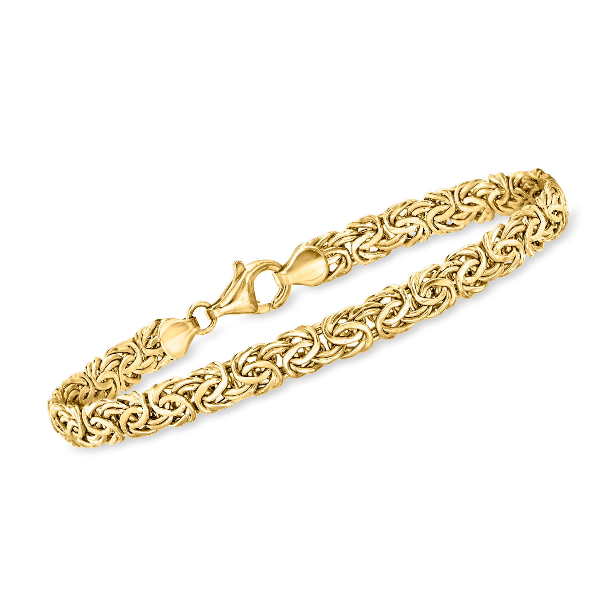 Byzantine Bracelets With Bold, Gold Confidence | Ross Simons