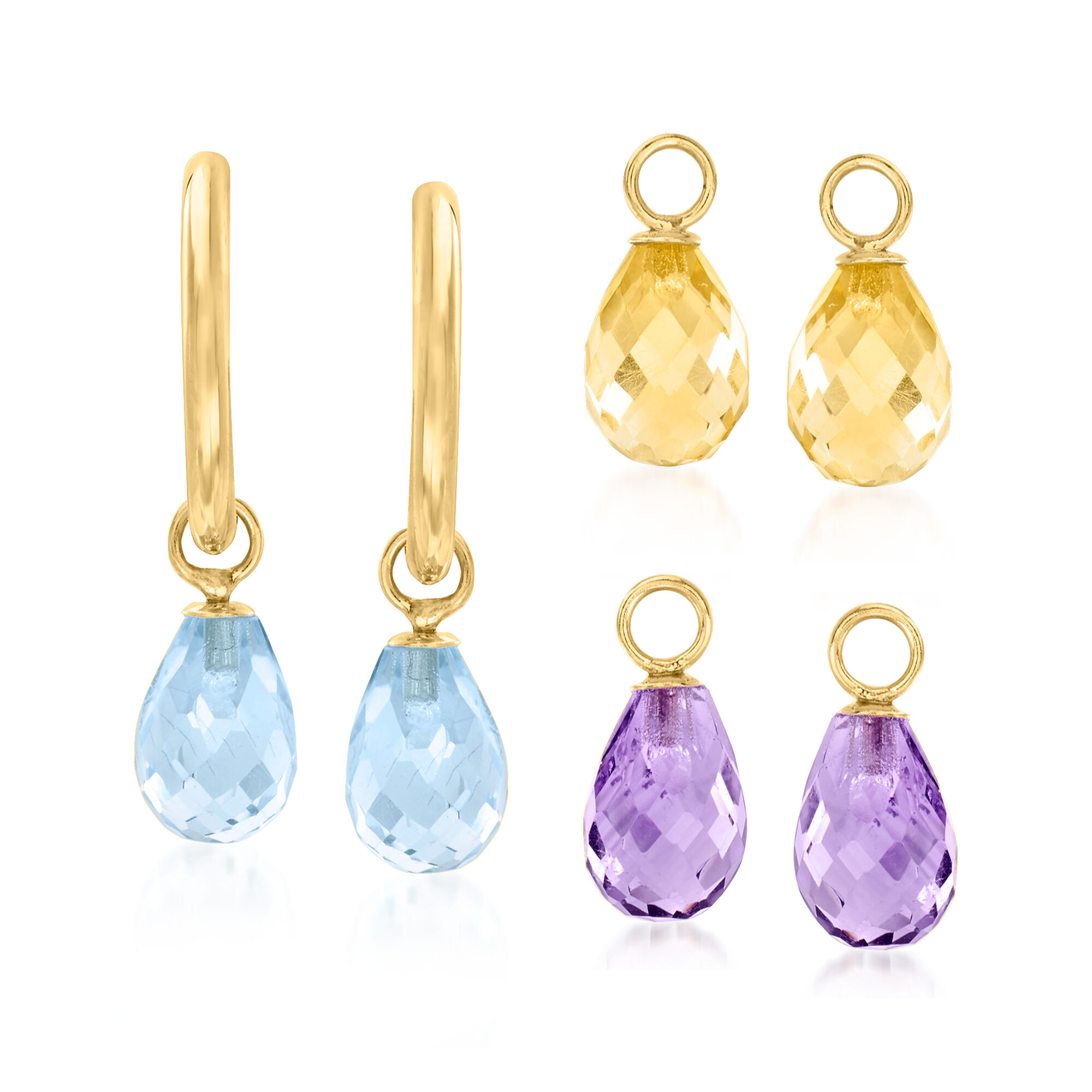Interchangeable Jewelry Set: 8.00ct. t.w. Multi-Gemstone C