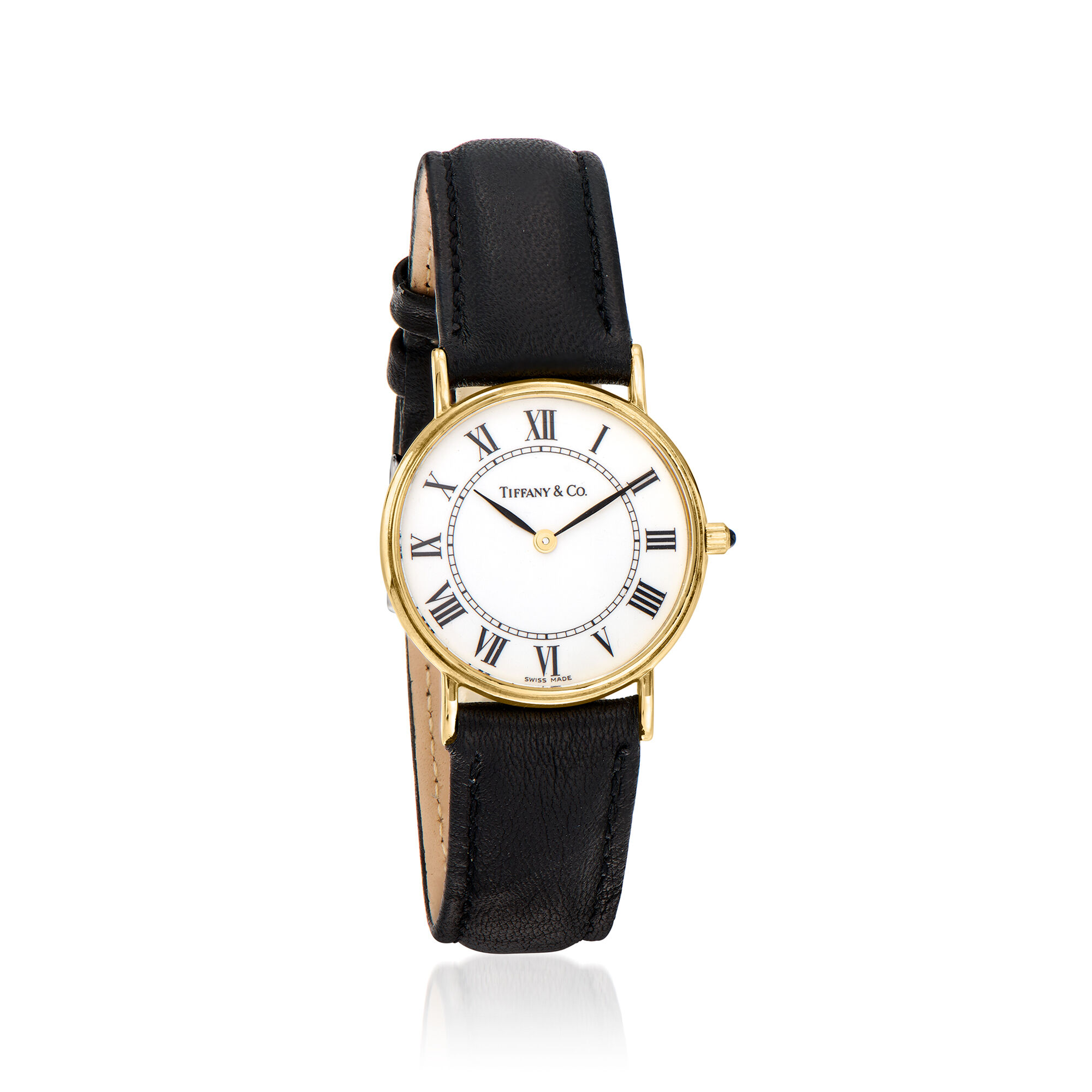 ヴィンテージTIFFANY レディース　クラシック　オーバル14金YG 1990 ヴィンテージTIFFANY レディース クラシック オーバル14金YG 1990