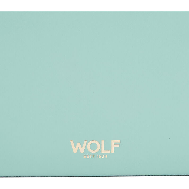 WOLF &quot;Sophia&quot; Jade Leather Jewelry Box image number 6