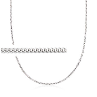 Gabriel Designs Sterling Silver Curb-Link Necklace