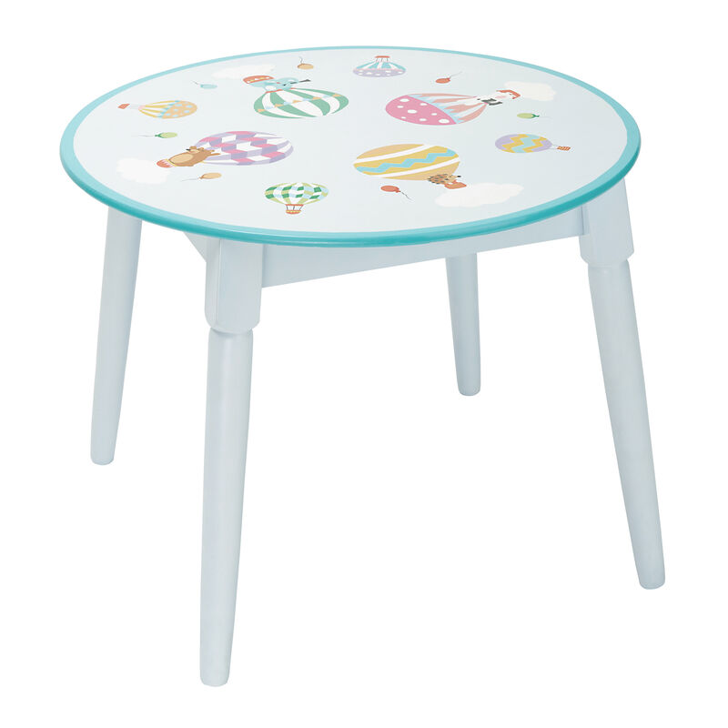 Fantasy Fields &quot;Hot Air Balloons&quot; Child's 3-pc. Wooden Set: Table and 2 Chairs image number 3
