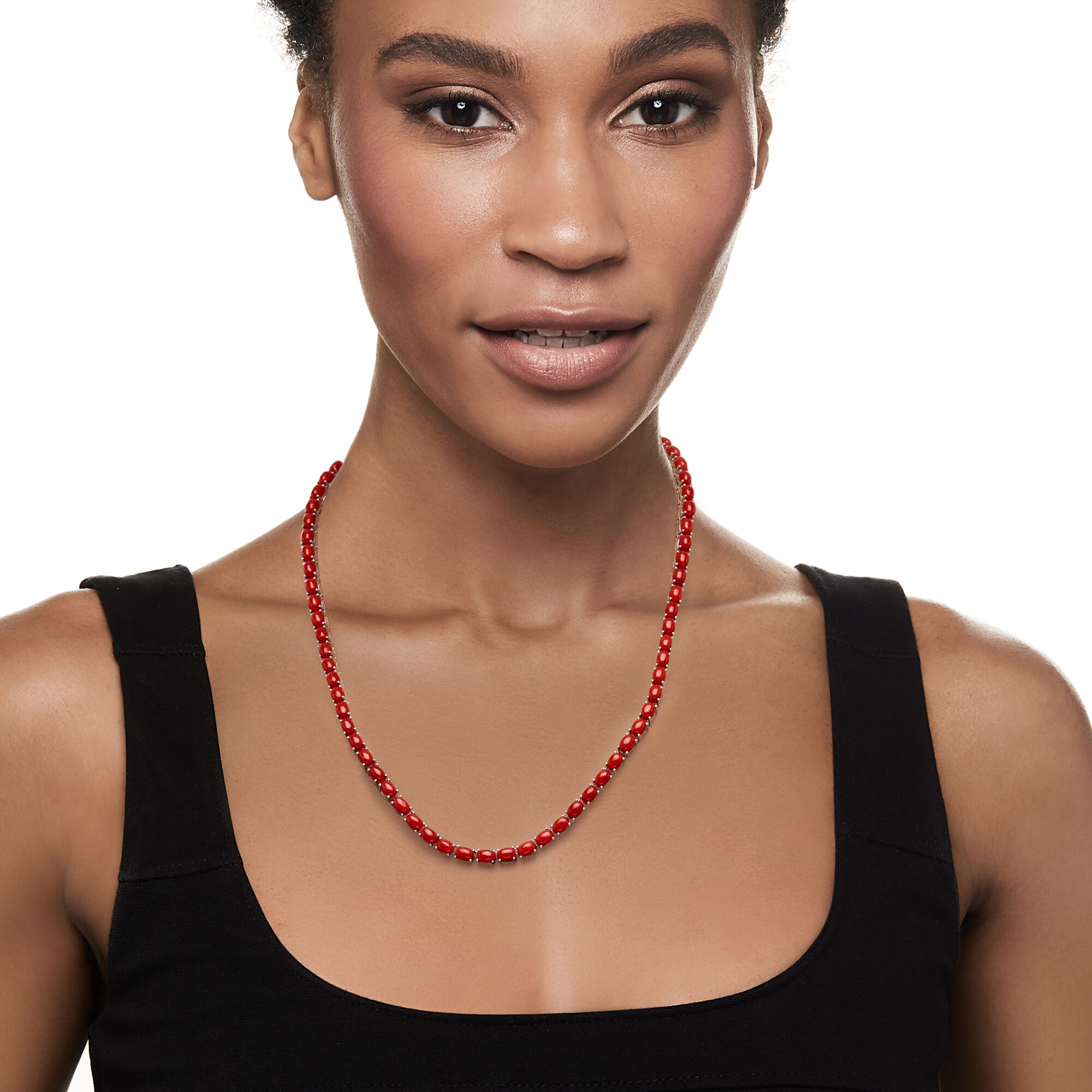 Ross simons tennis necklace discount