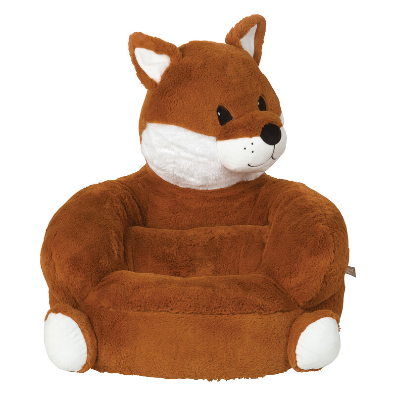 Children's Fox Plush Character Chair image number 0