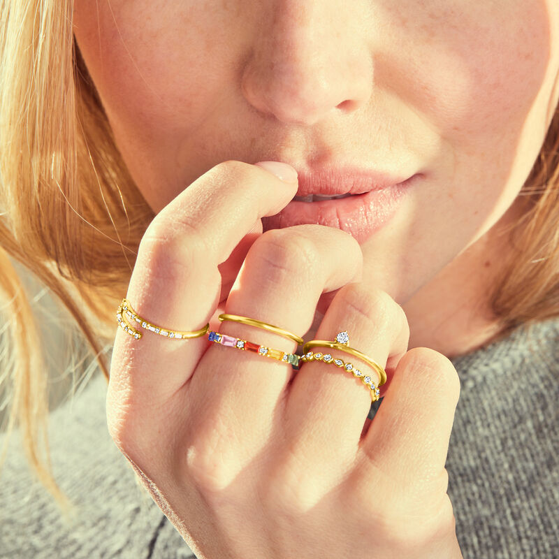 Italian 14kt Yellow Gold Ring image number 7