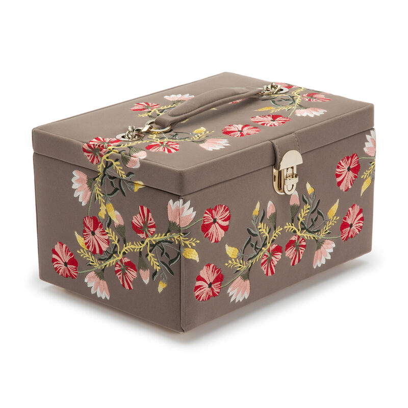 Wolf &quot;Zoe&quot; Mink Velvet Medium Jewelry Box image number 4