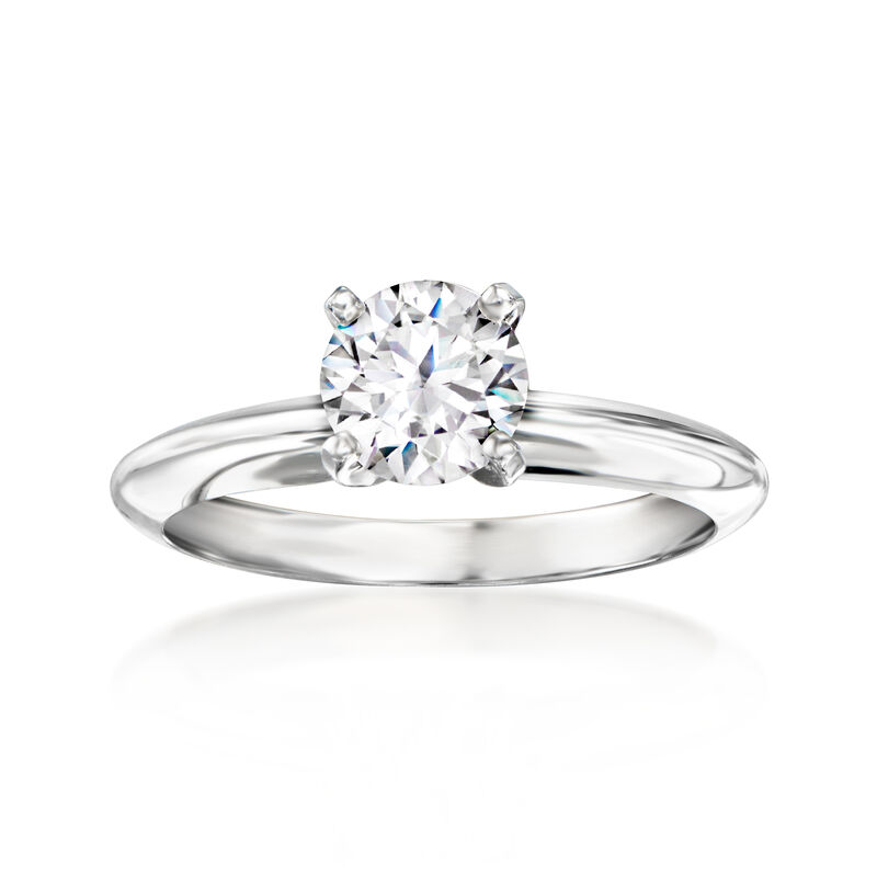 .94 Carat Diamond Solitaire Ring in 14kt White Gold image number 0
