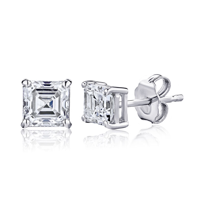.48 ct. t.w. Certified Diamond Stud Earrings in Platinum image number 1