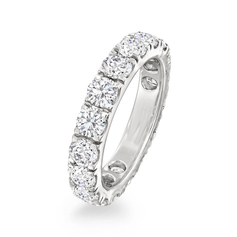 4.00 ct. t.w. Diamond Eternity Band in 14kt White Gold image number 2