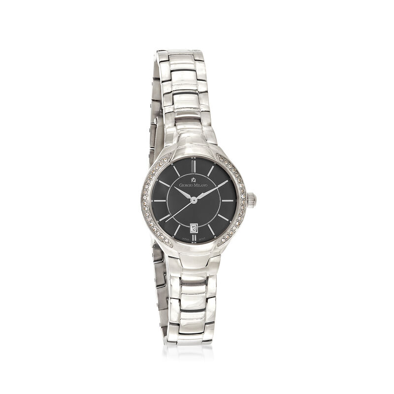 Giorgio Milano Women's Watch with Swarovski Crystals in Stainless Steel  image number 0