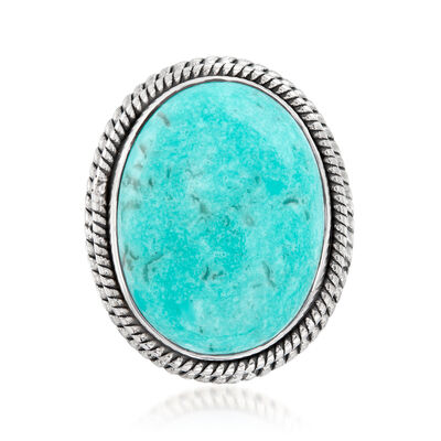 Turquoise Ring in Sterling Silver
