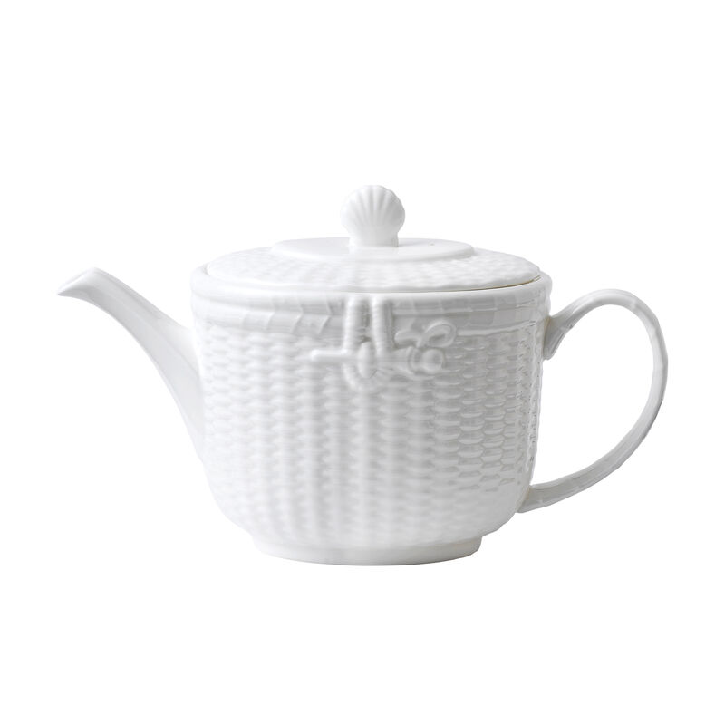 Wedgwood &quot;Nantucket Basket&quot; Teapot image number 0