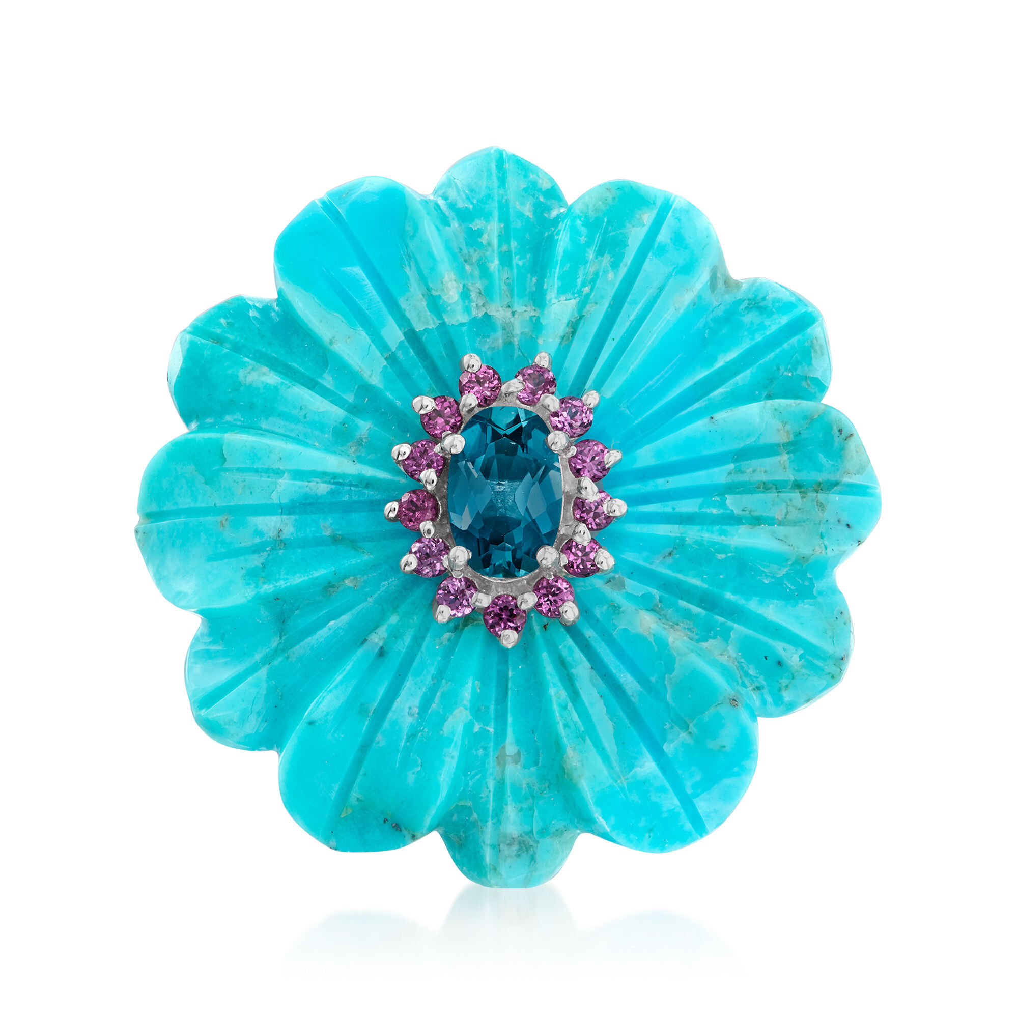Turquoise Flower ターコイズビーズ シルバー925 リング 945209.jpg?sw=800&sh=800