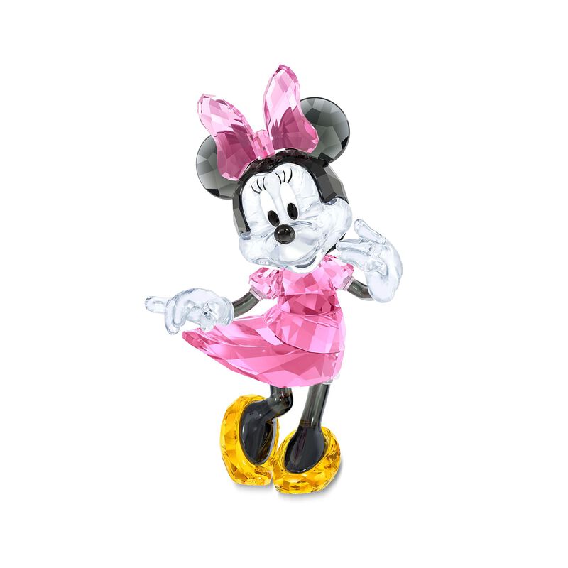 Swarovski Crystal &quot;Disney's Minnie Mouse&quot; Multicolored Crystal Figurine image number 0