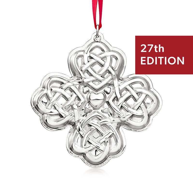 Towle 2026 Annual Sterling Silver Celtic Ornament - 27th Edition image number 0