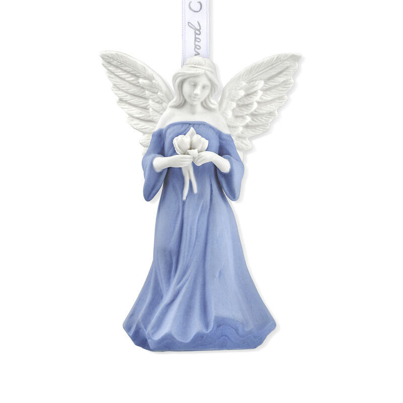Wedgwood Christmas Angel Porcelain Ornament image number 0