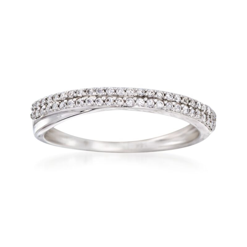 .20 ct. t.w. Diamond Wedding Band in 14kt White Gold image number 0