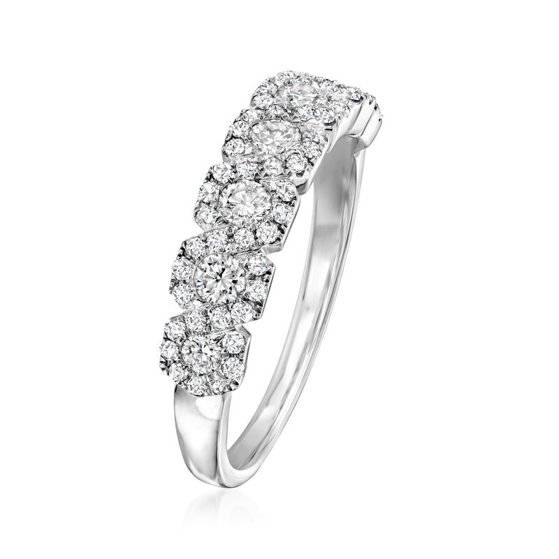 .69 ct. t.w. Diamond Ring in 14kt White Gold image number 2