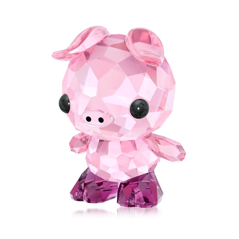 Swarovski Crystal &quot;Determined Pig - Chinese Zodiac&quot; Crystal Figurine image number 0