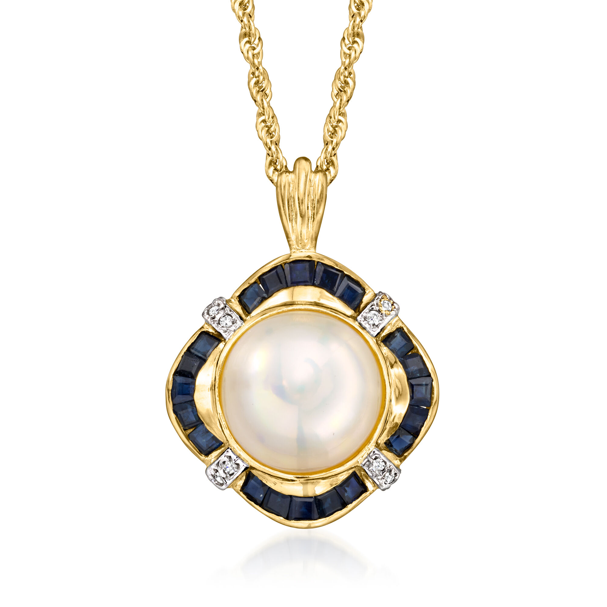 ★PEARLY MORE★ Three Ball Pendant Necklace Three diamond ball necklace in 18k white gold | Gray & Sons
