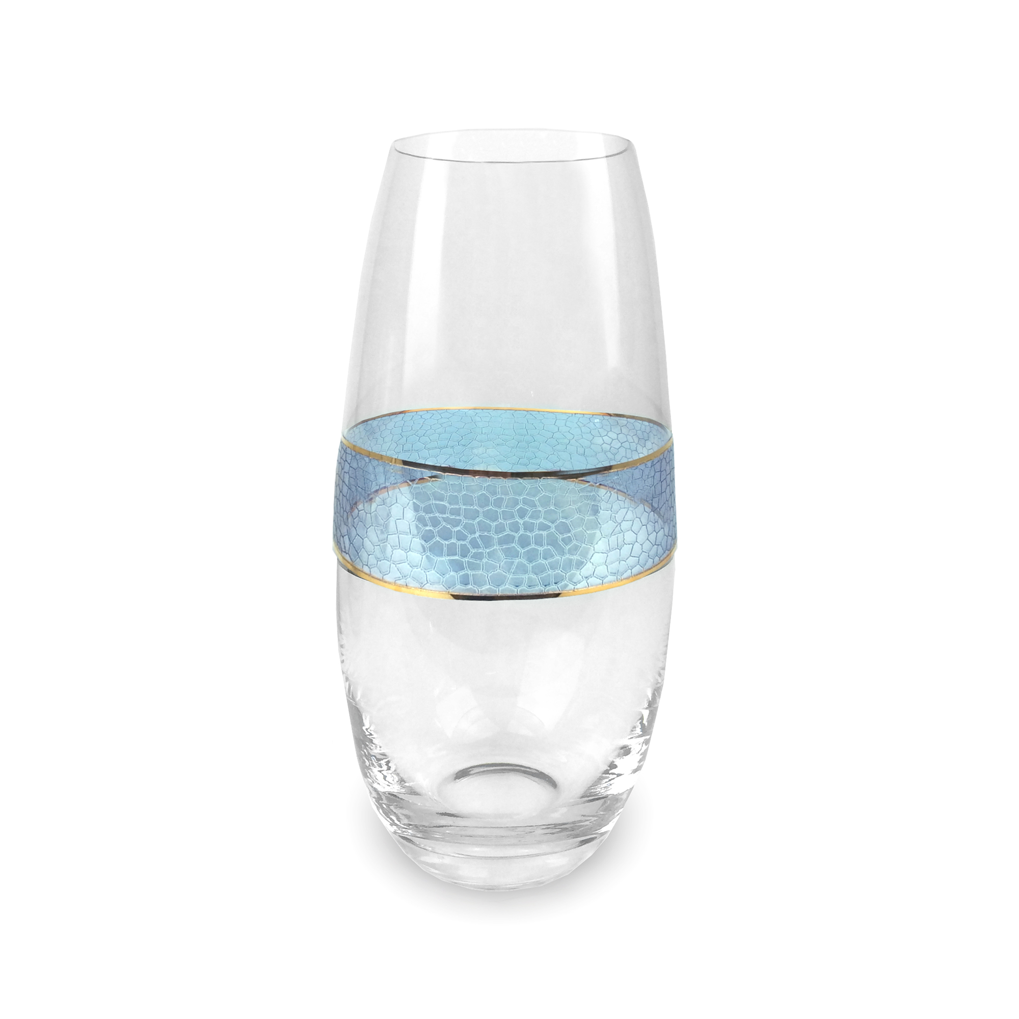 Michael Wainwright "Panthera Indigo" Glass Vase | Ross-Simons