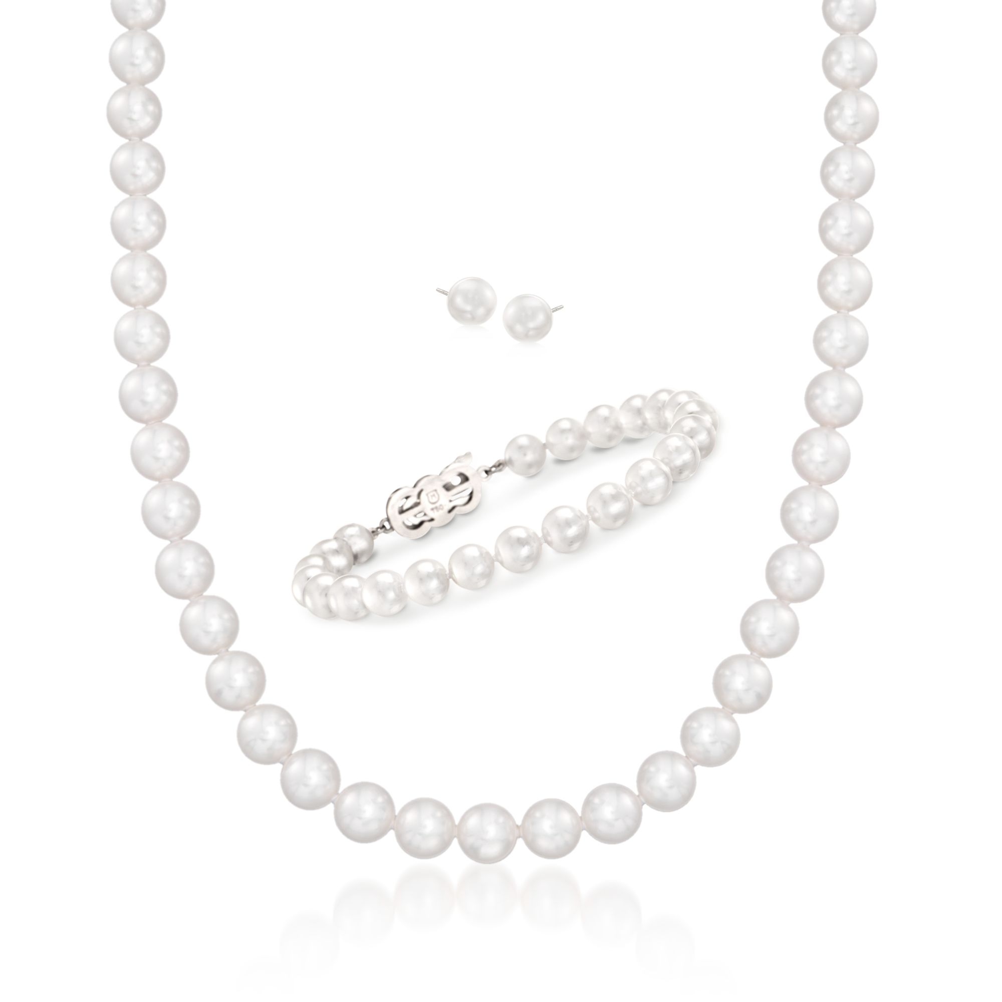 akoya pearl jewelry set
