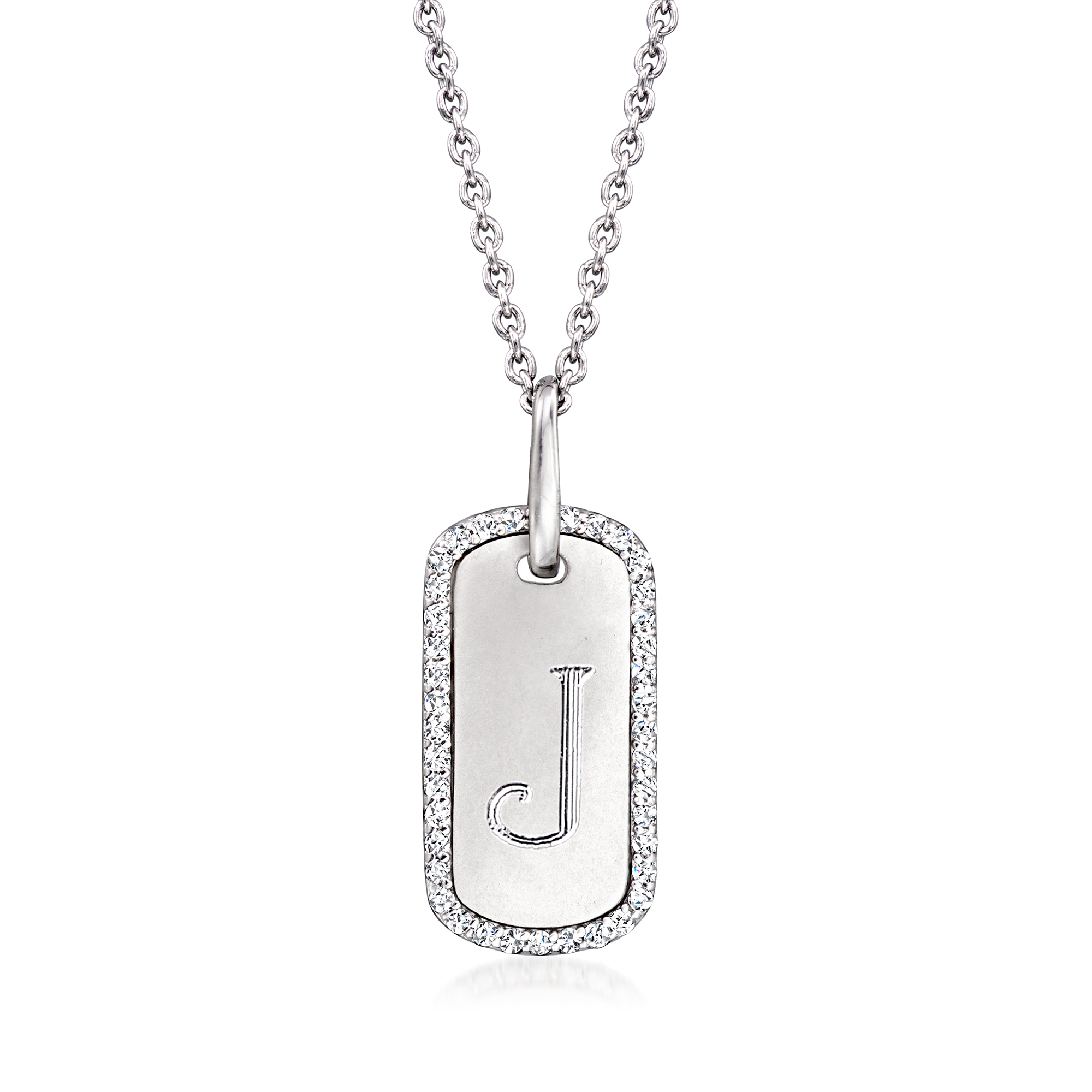 American Pride Dog Tag Necklace - Silver State Foundry