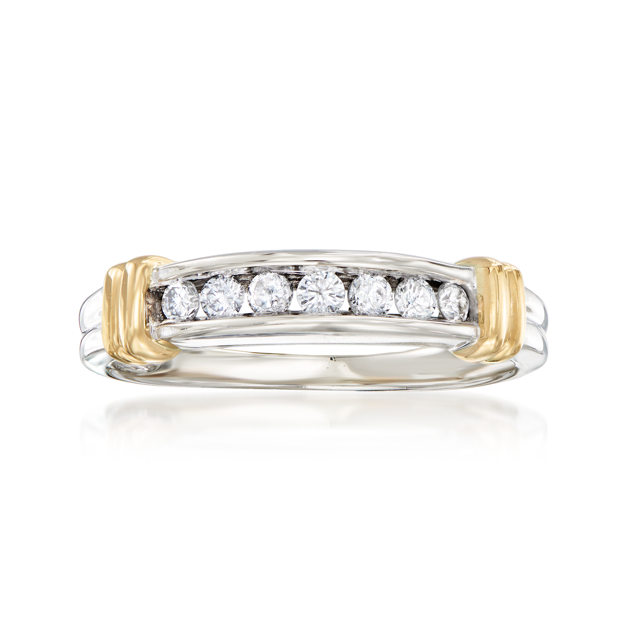 C. 1990 Vintage .25 ct. t.w. Channel-Set Diamond Ring in